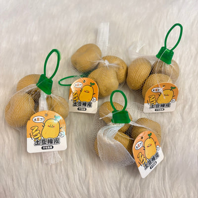 Potato eraser set of 3