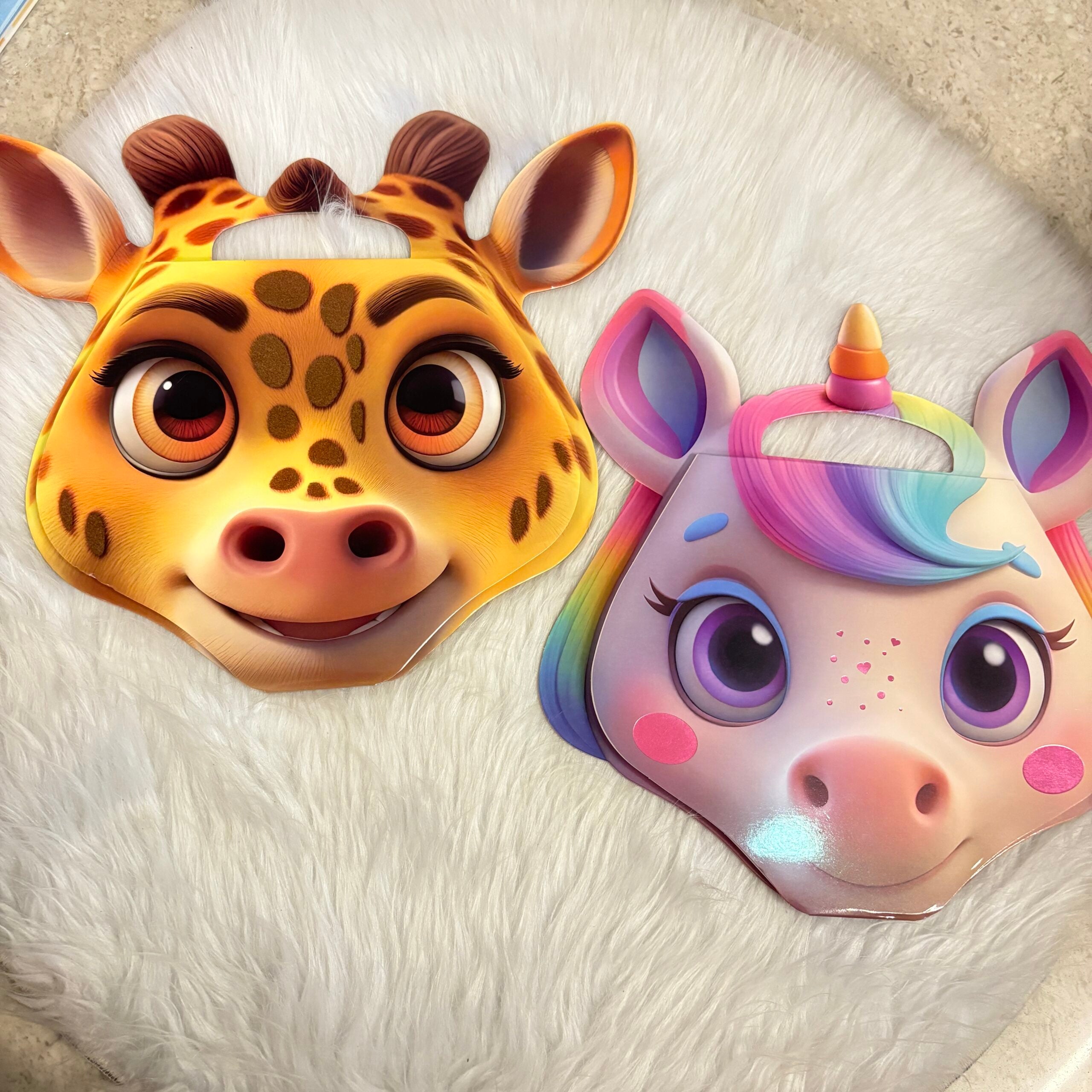 Cute unicorn and Giraffe Drawing Books