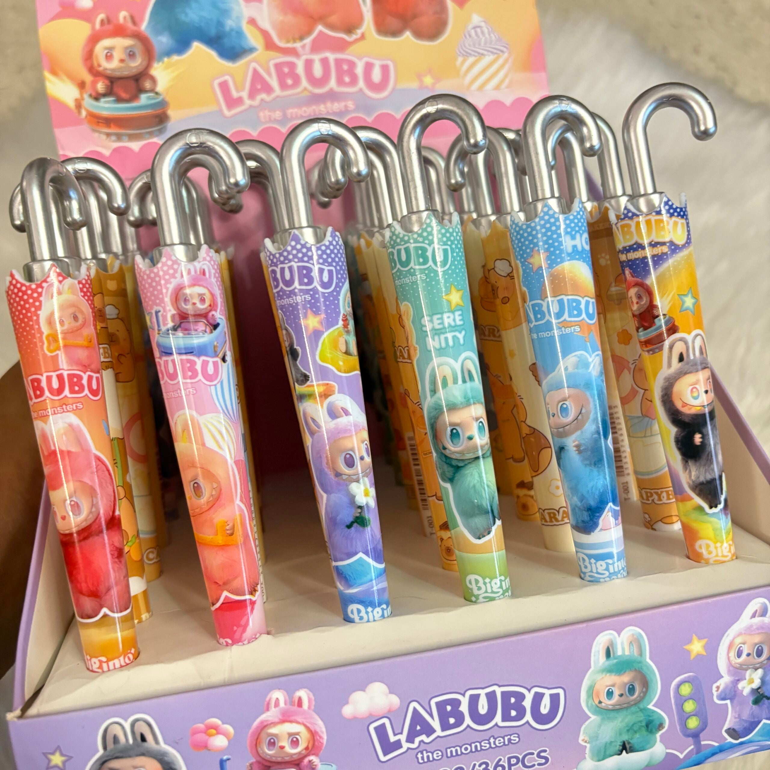 Labubu umbrella pen