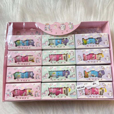 Unicorn theme washi tapes set of 5