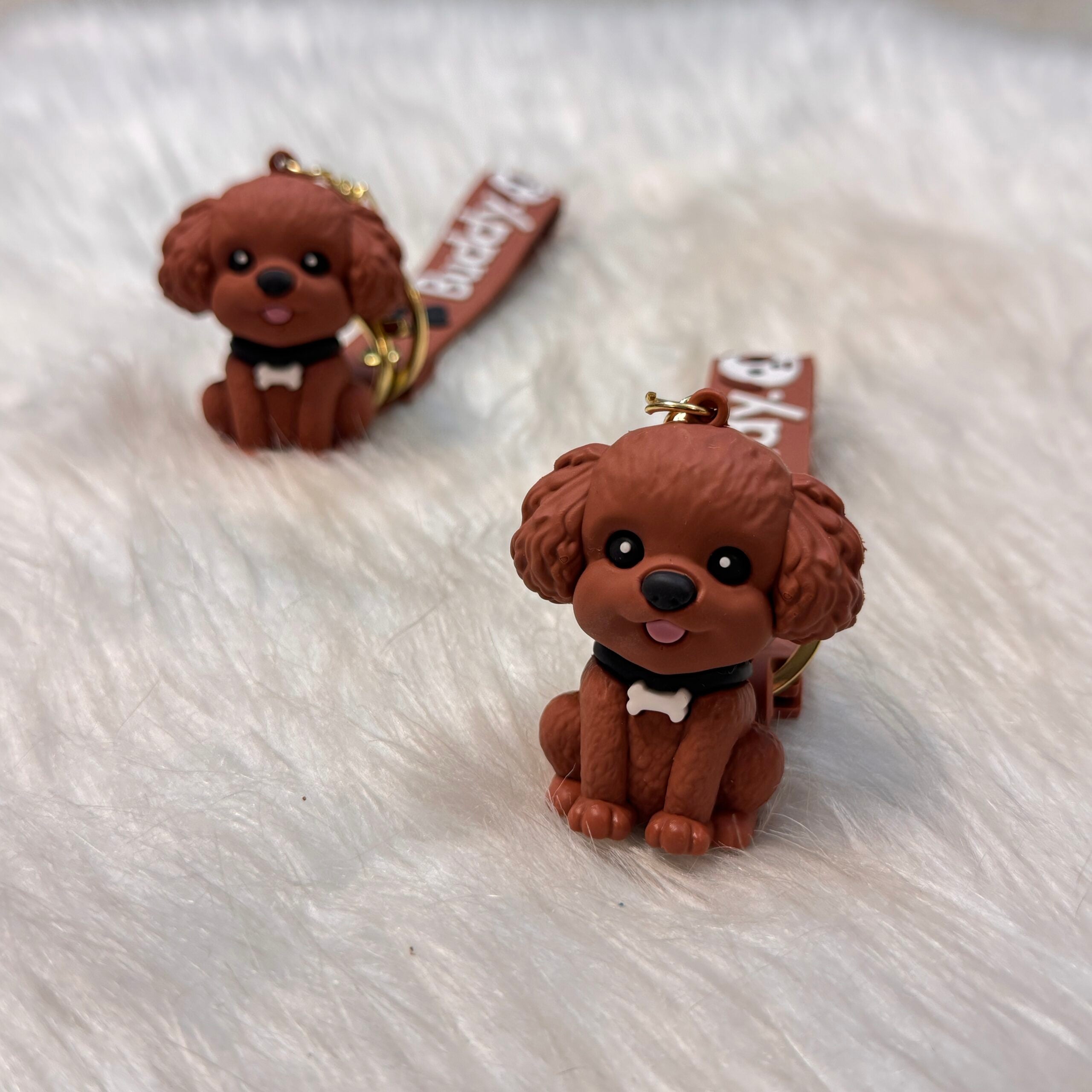 Cute dog keychian