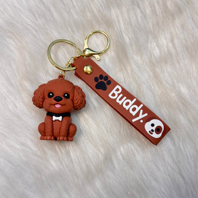 Cute dog keychian