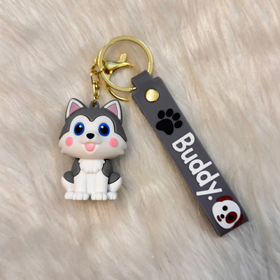 Cute dog keychian