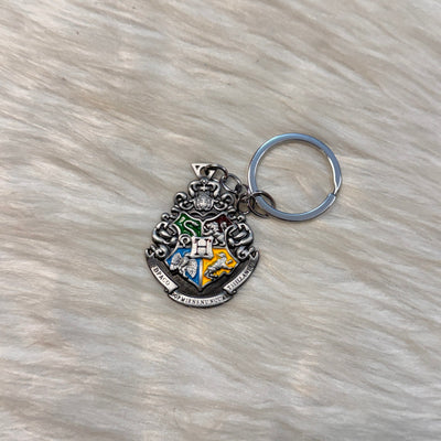 Harry Potter Hogwarts Metal Keychain