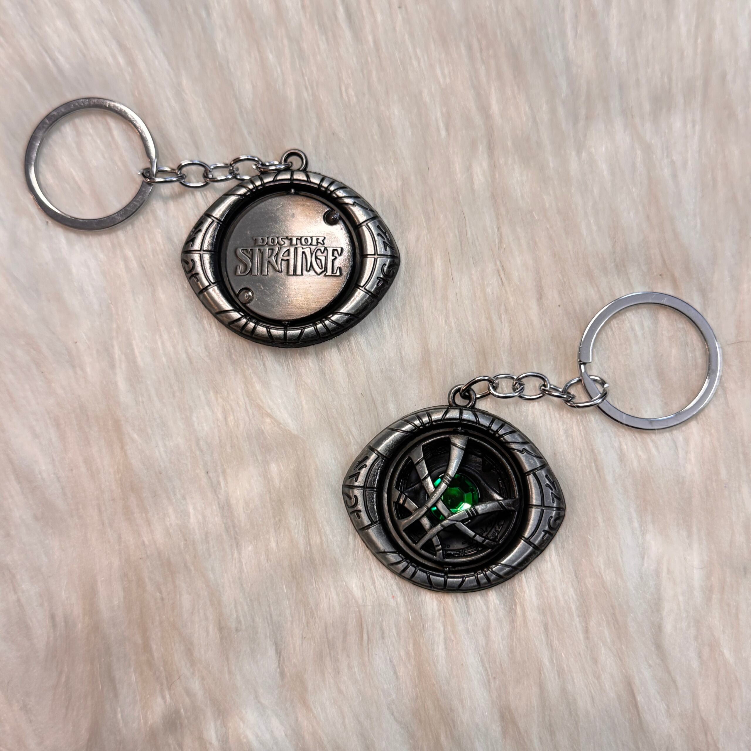 Doctor Strange Time Stone Keychain