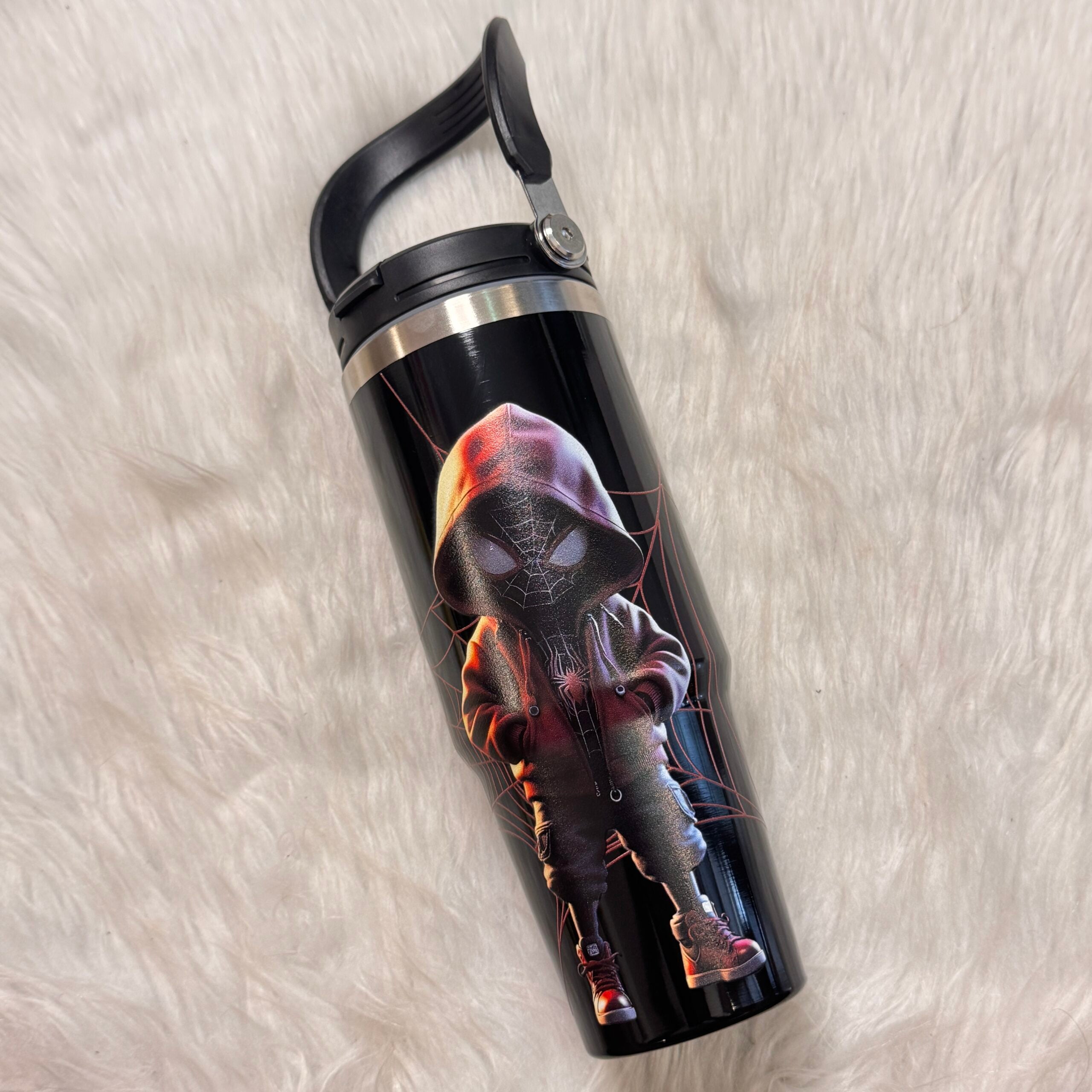 Spider Man Stanley inspired tumbler (30 oz)