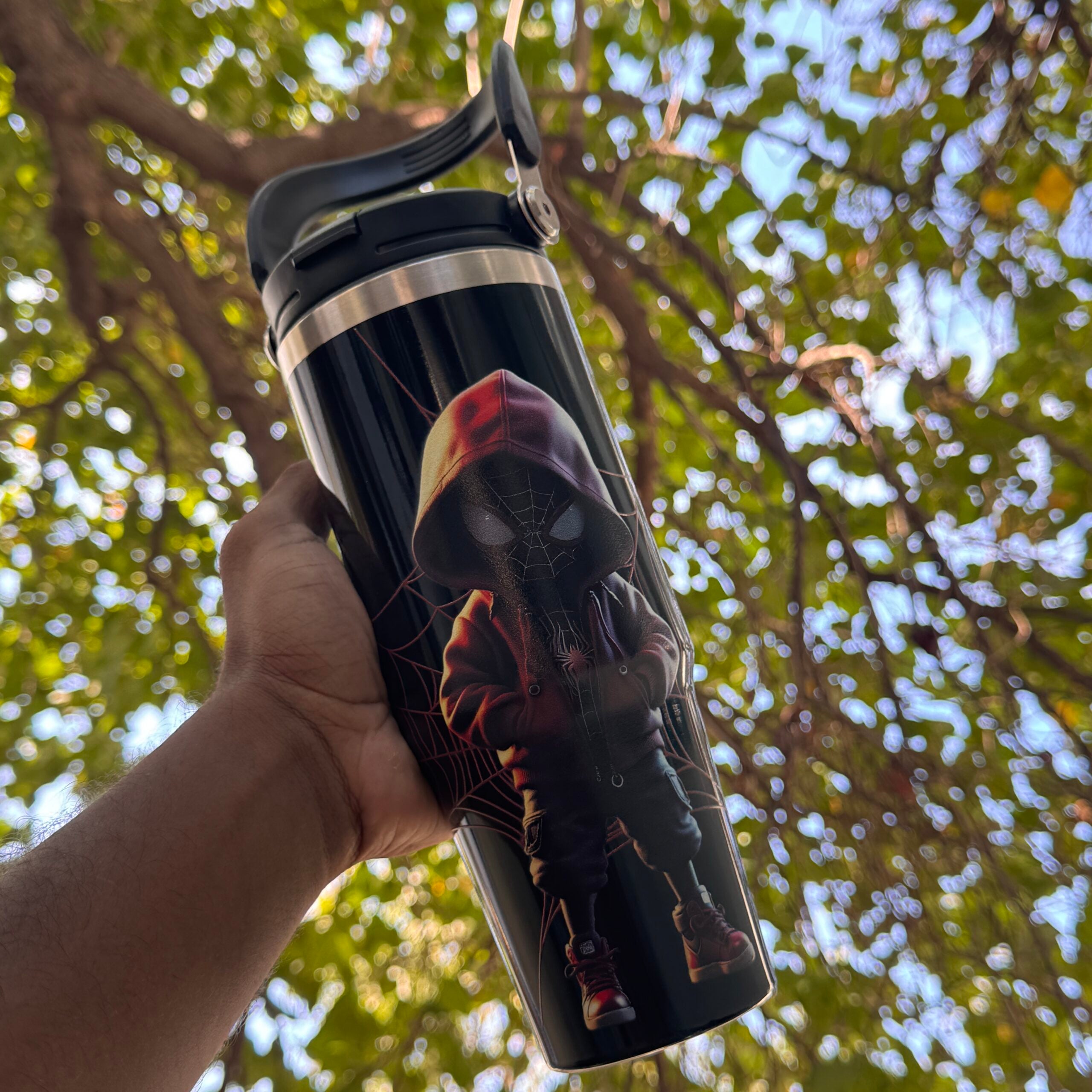 Spider Man Stanley inspired tumbler (30 oz)
