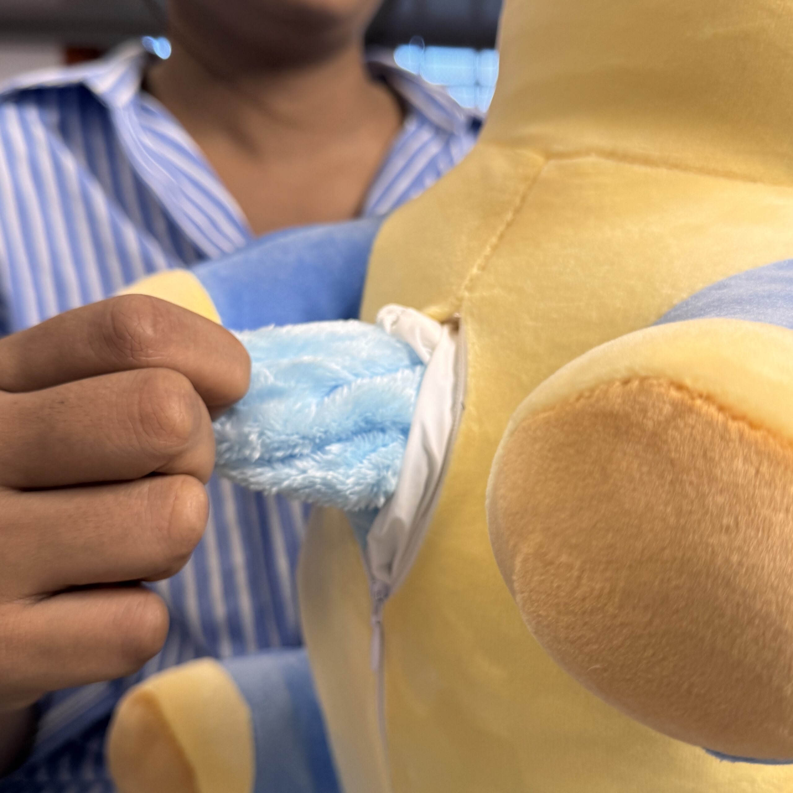 Dino Blanket Plush Toy
