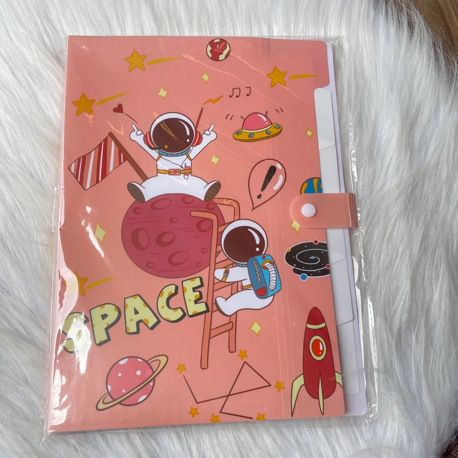 Space 5compartment spacious folder