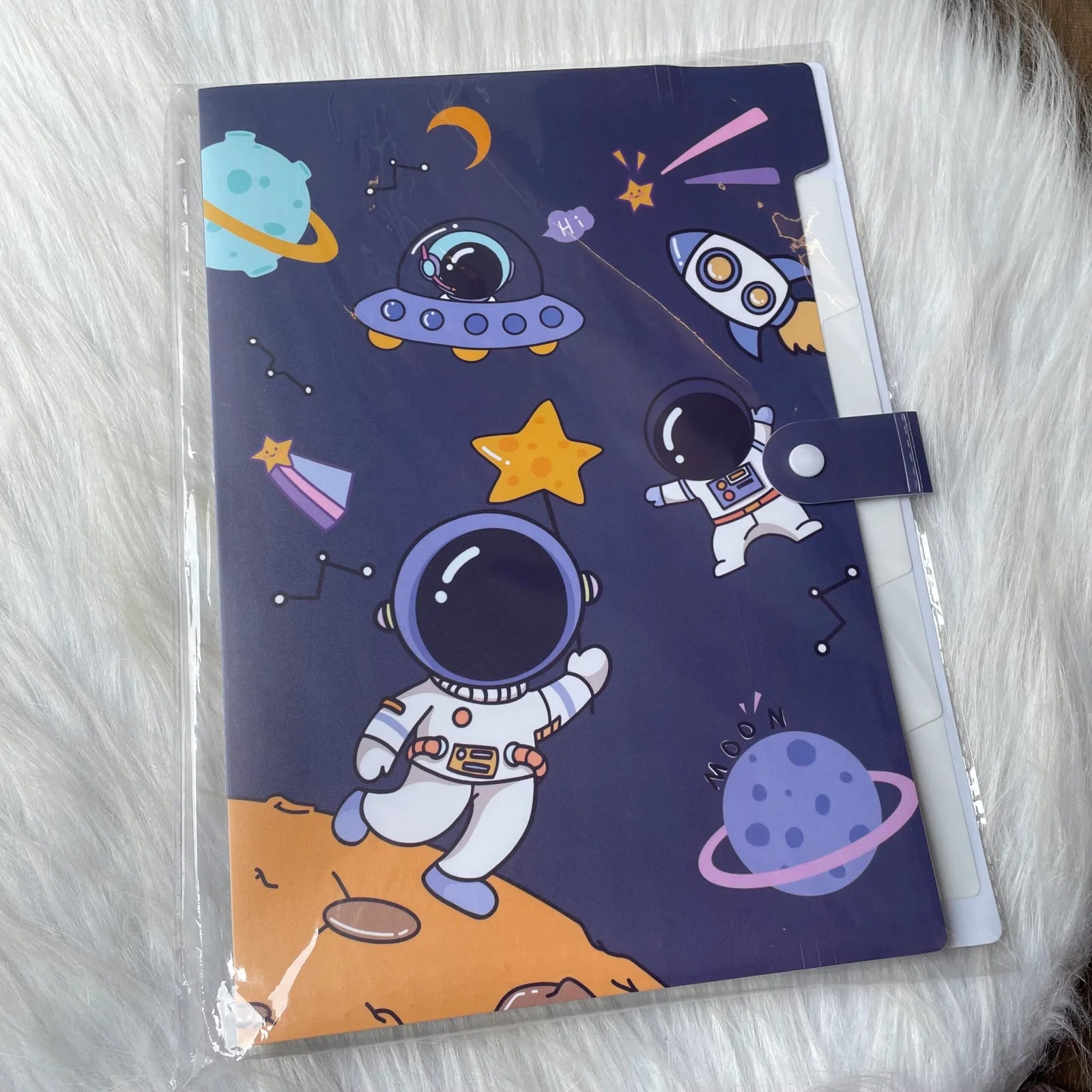 Space 5compartment spacious folder