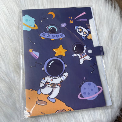 Space 5compartment spacious folder