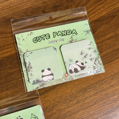 Panda sticky notepads