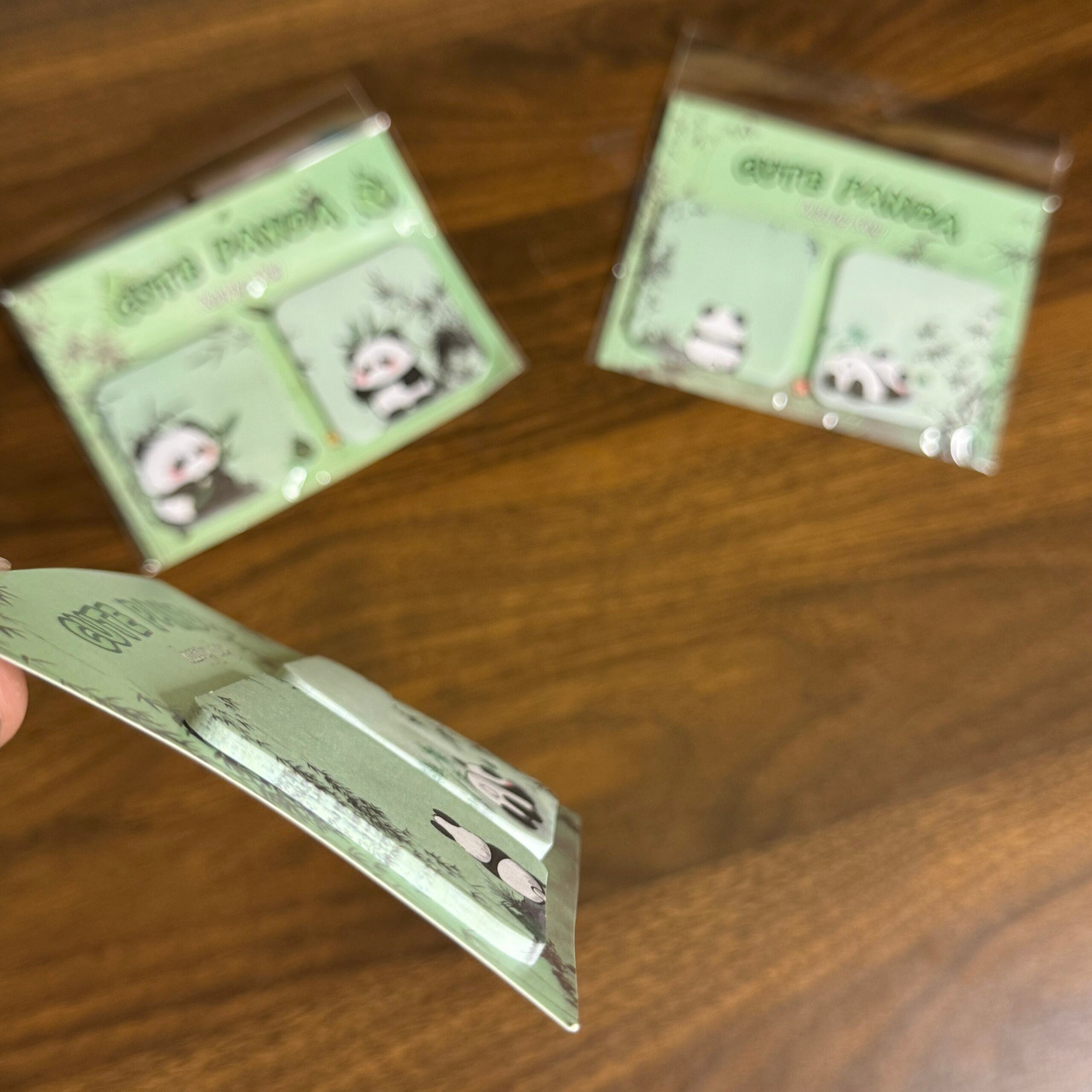 Panda sticky notepads
