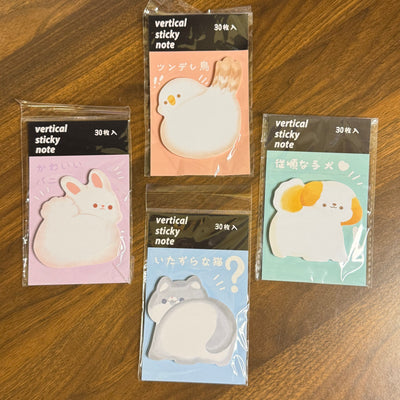 Cute animal sticky notepads