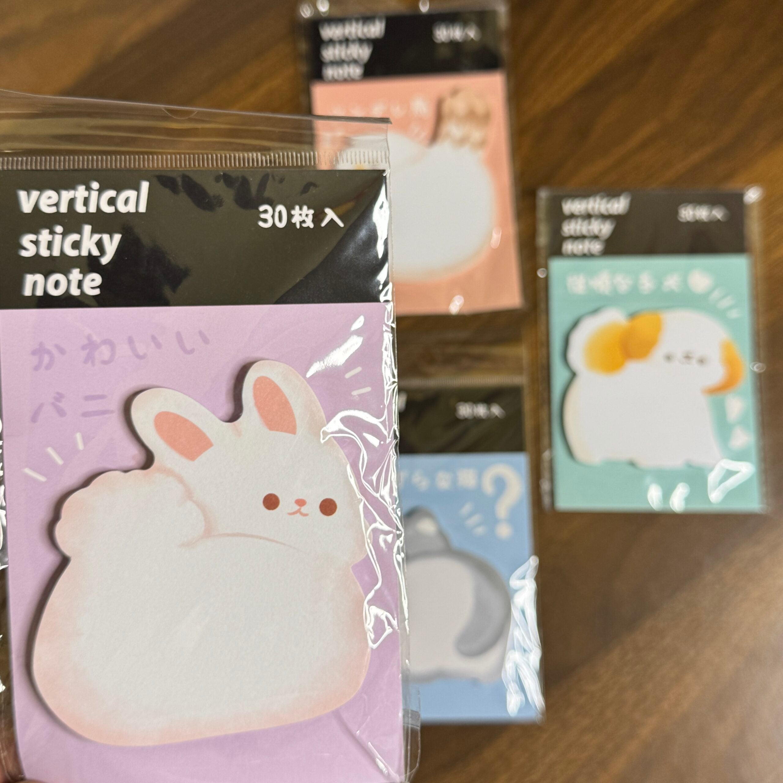 Cute animal sticky notepads