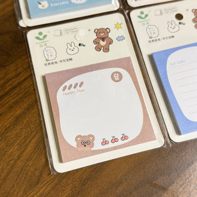 Teddy sticky notepad