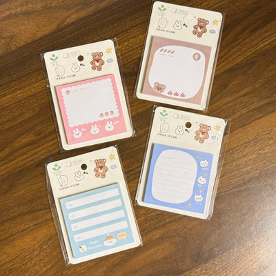 Teddy sticky notepad