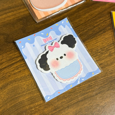 Cute dog sticky notes