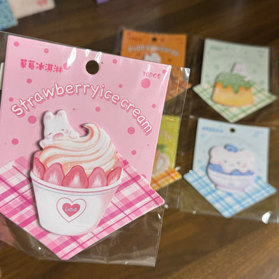 Pastries sticky notes random