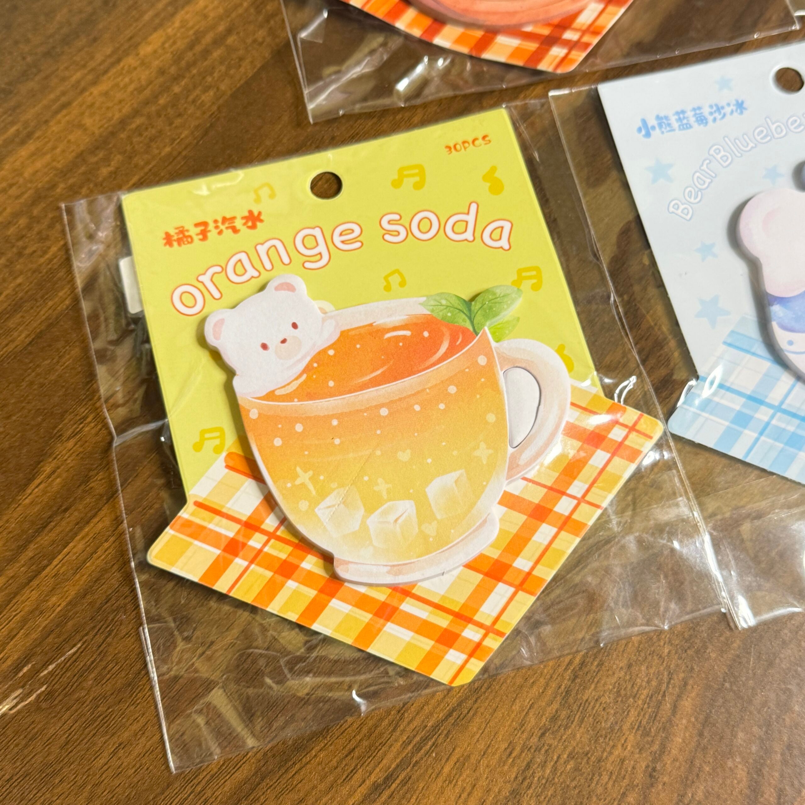 Pastries sticky notes random
