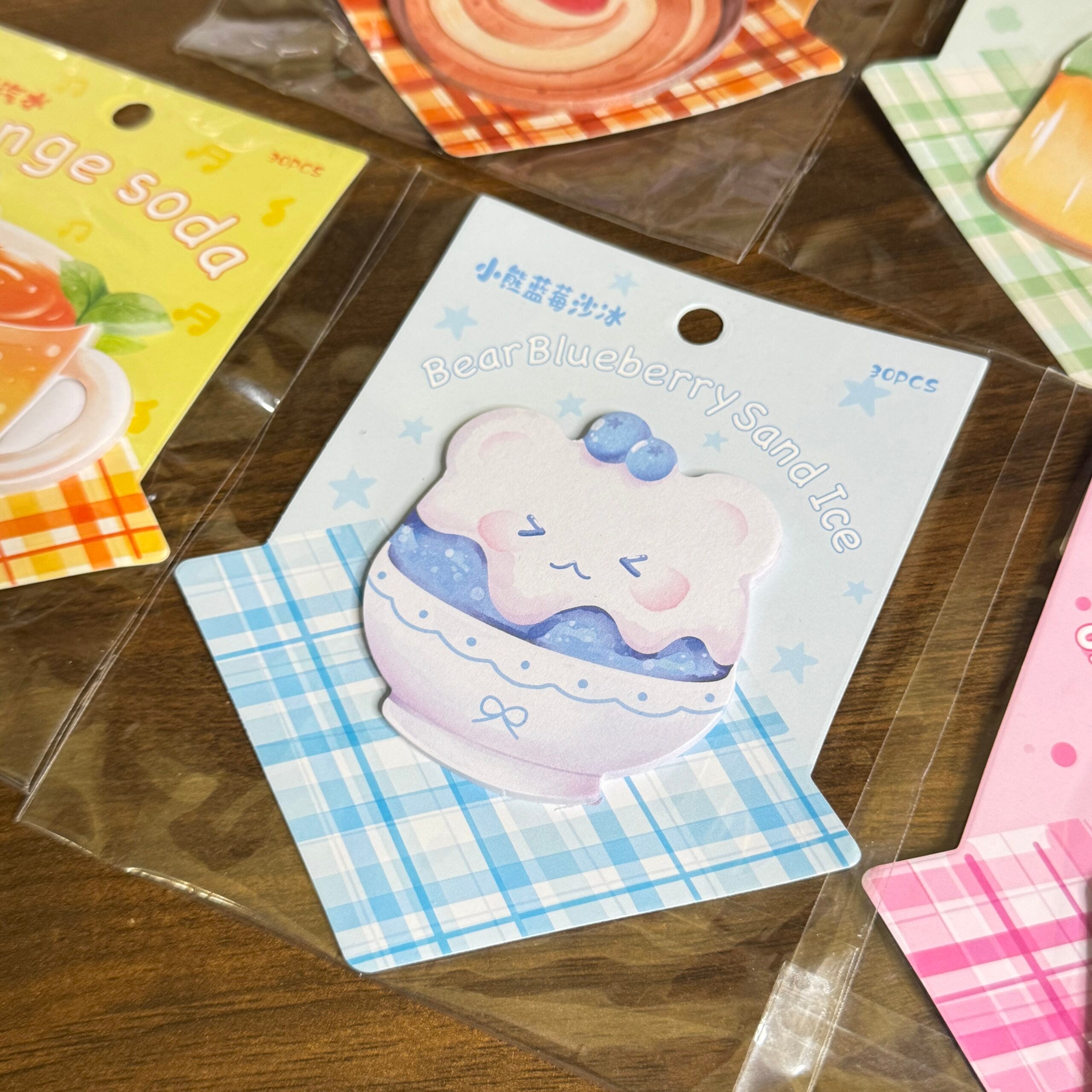 Pastries sticky notes random