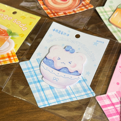 Pastries sticky notes random