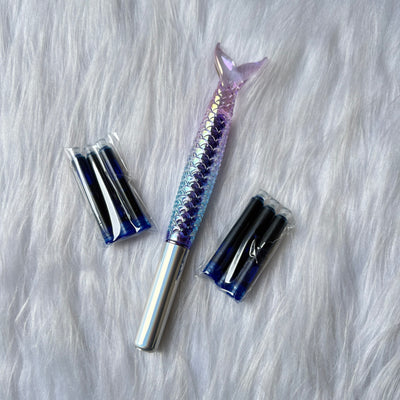 Mermaid Premium Fountain Pen with 7 ink cartridges