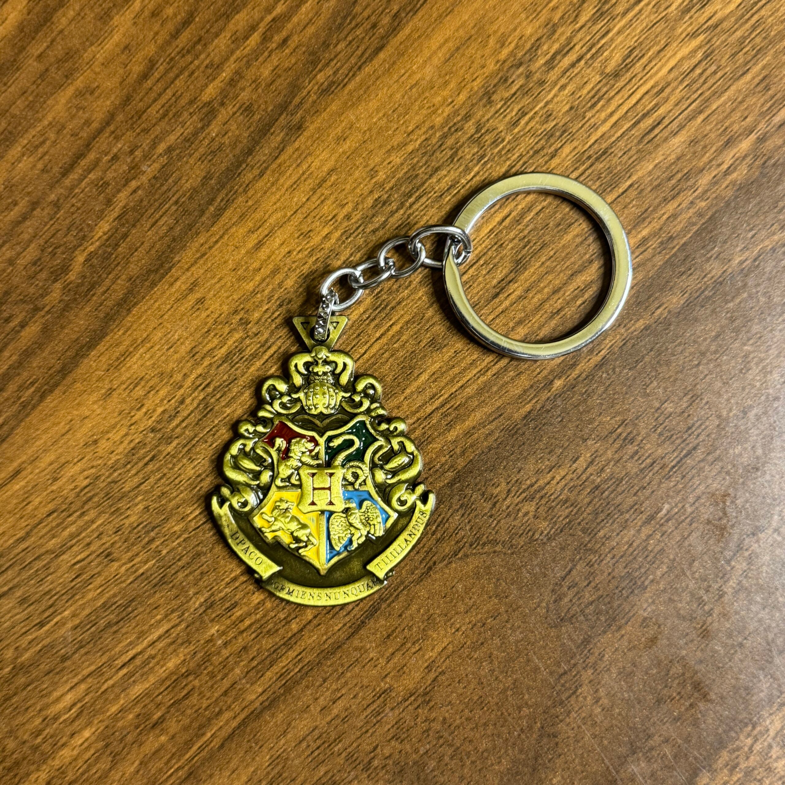 Harry Potter Hogwarts Metal Keychain