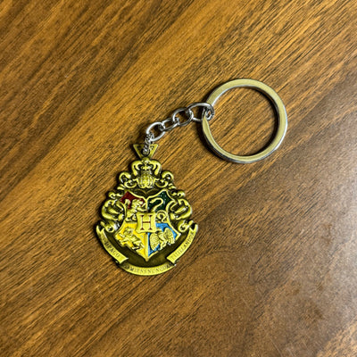 Harry Potter Hogwarts Metal Keychain
