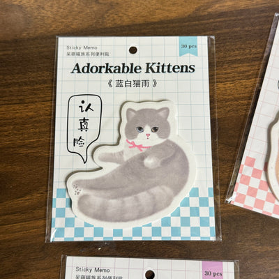 Cute cat sticky notes random