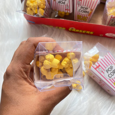 Popcorn eraser set