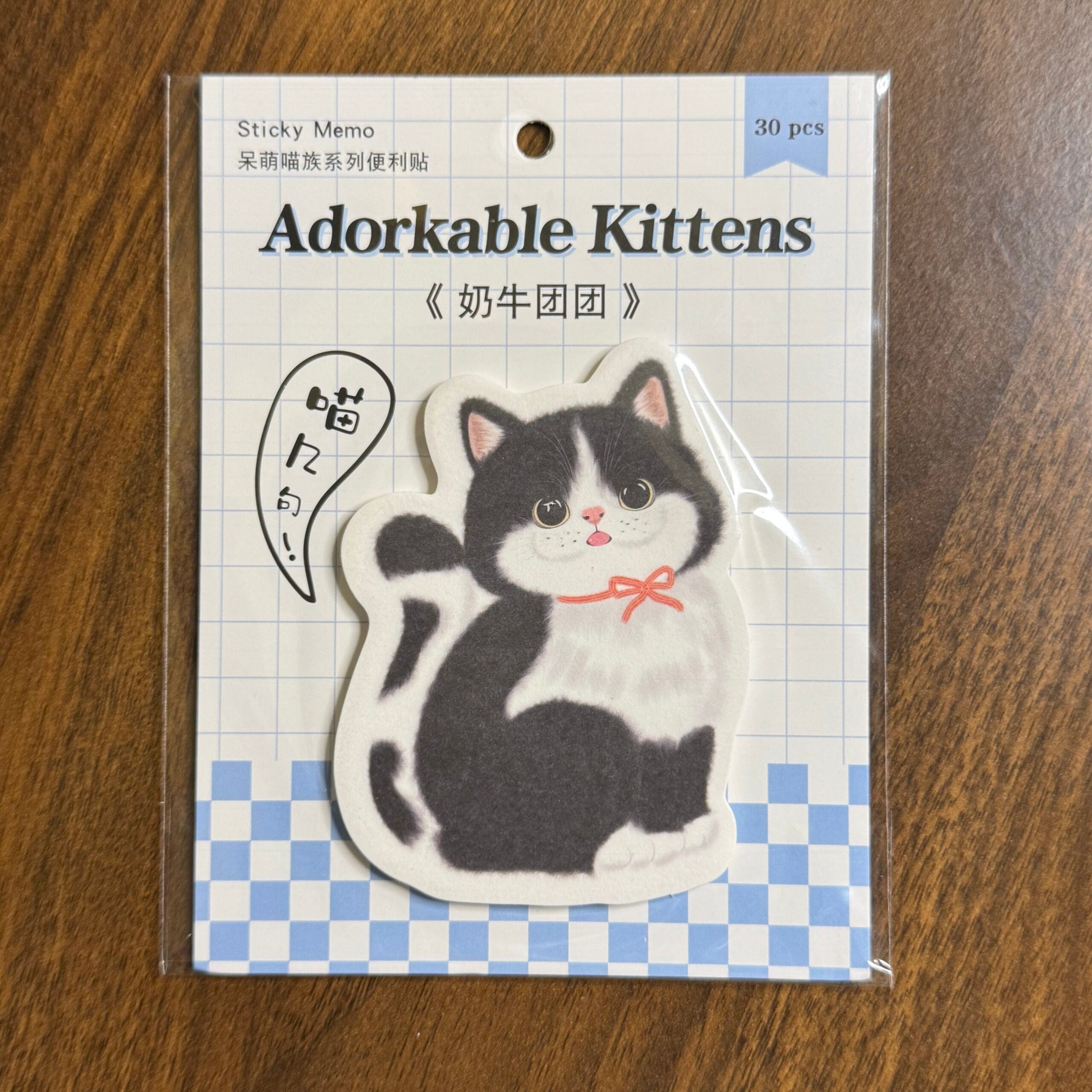 Cute cat sticky notes random