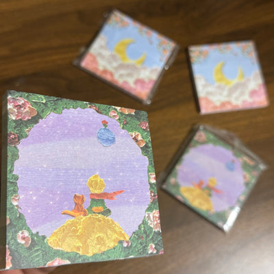 Fantasy theme sticky notes