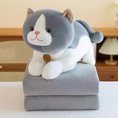 Cat Blanket Plush Toy