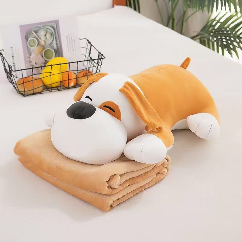 Doggy Blanket Plush Toy