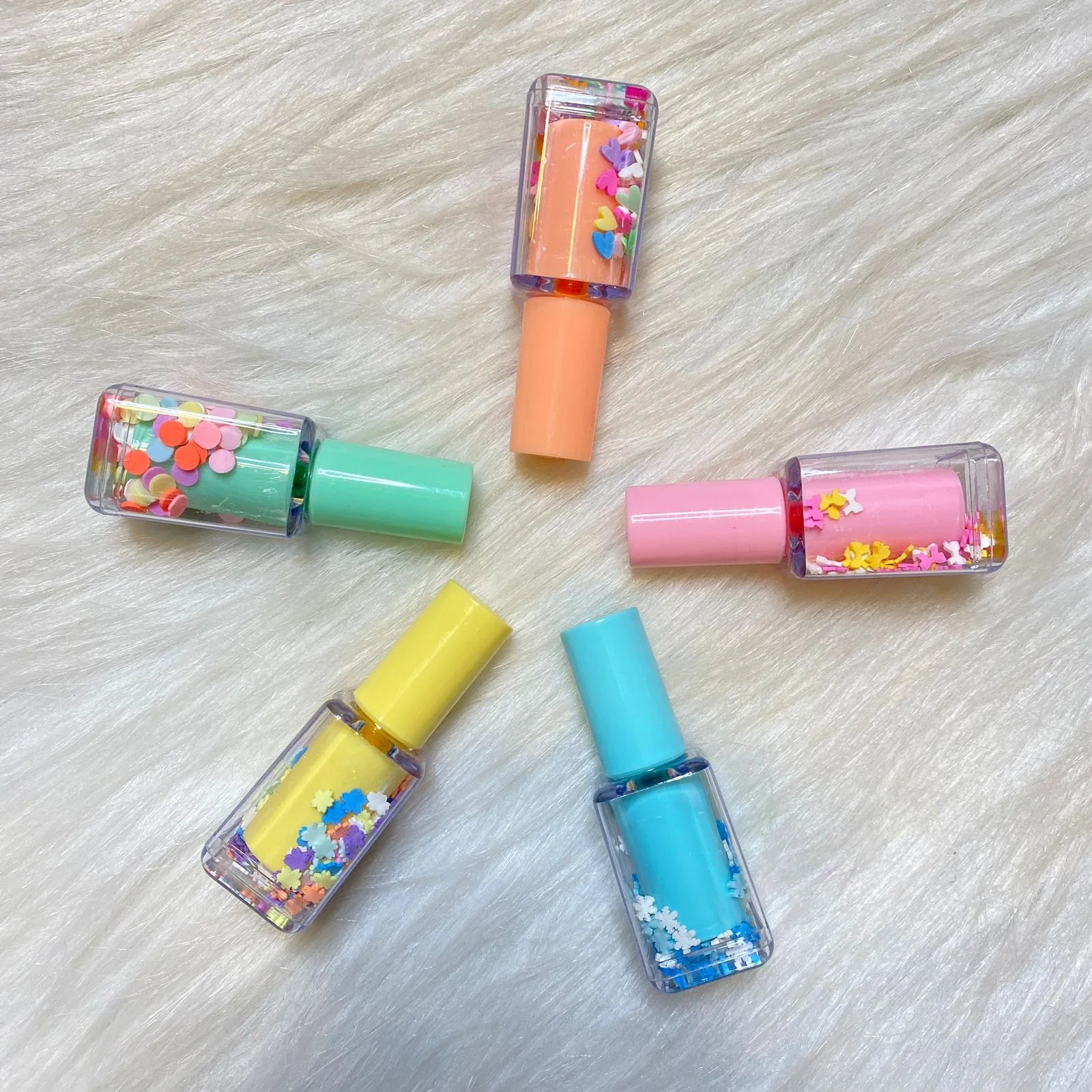Nail polish highlighter set of 6 in a pack