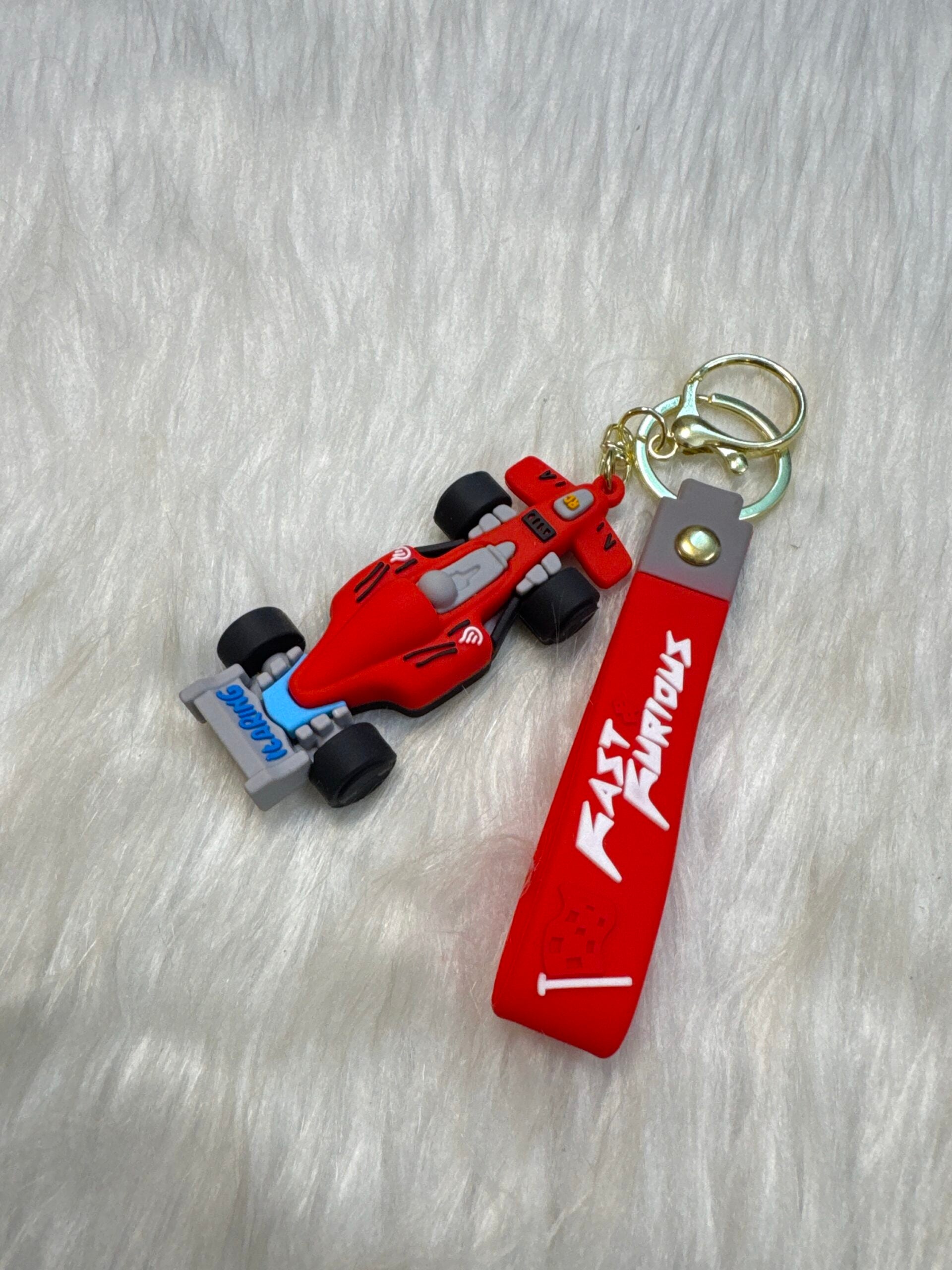 F1 car keychain