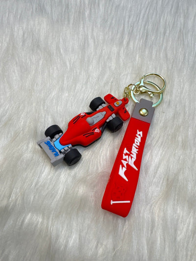 F1 car keychain