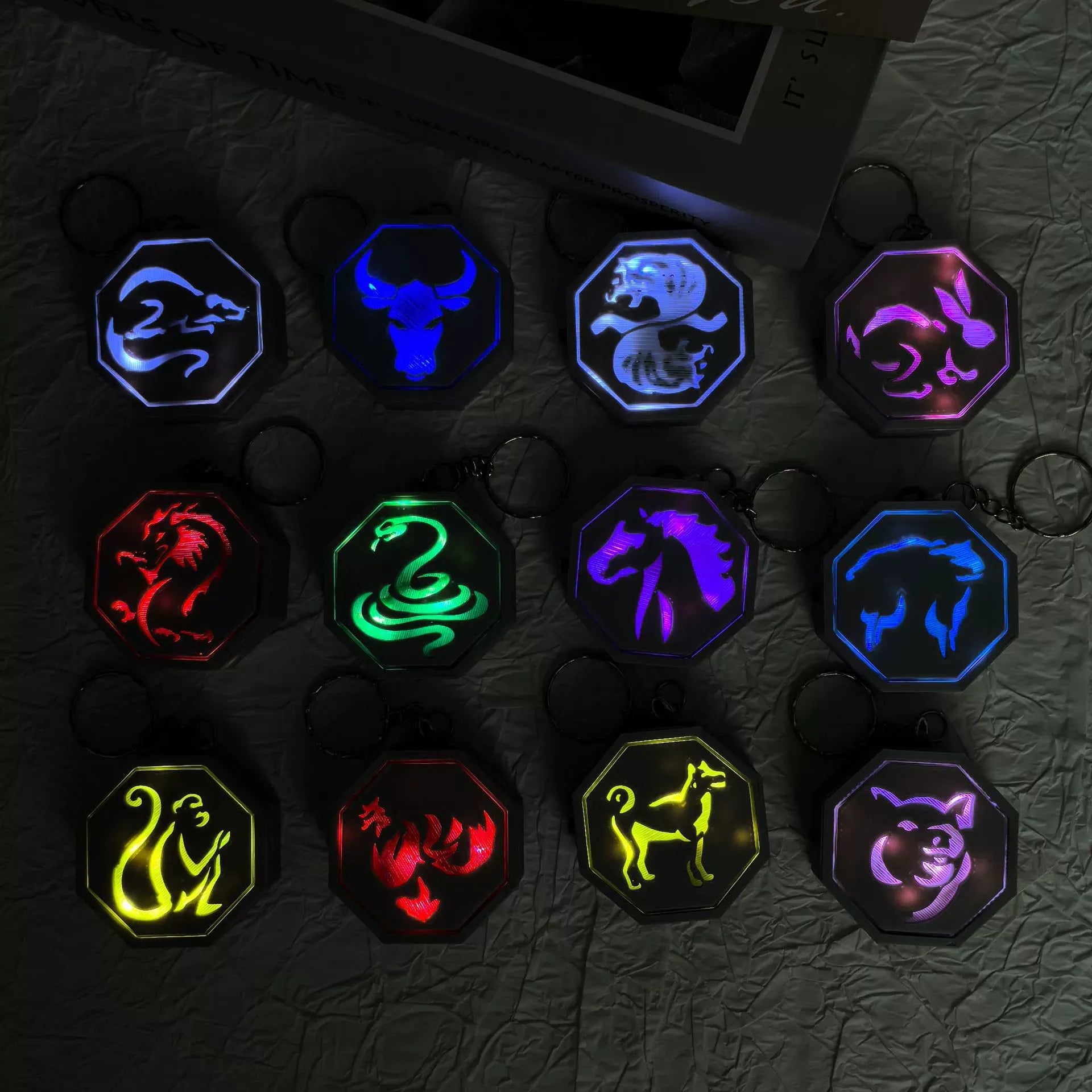 Jackie Chan Talisman Light Keychain