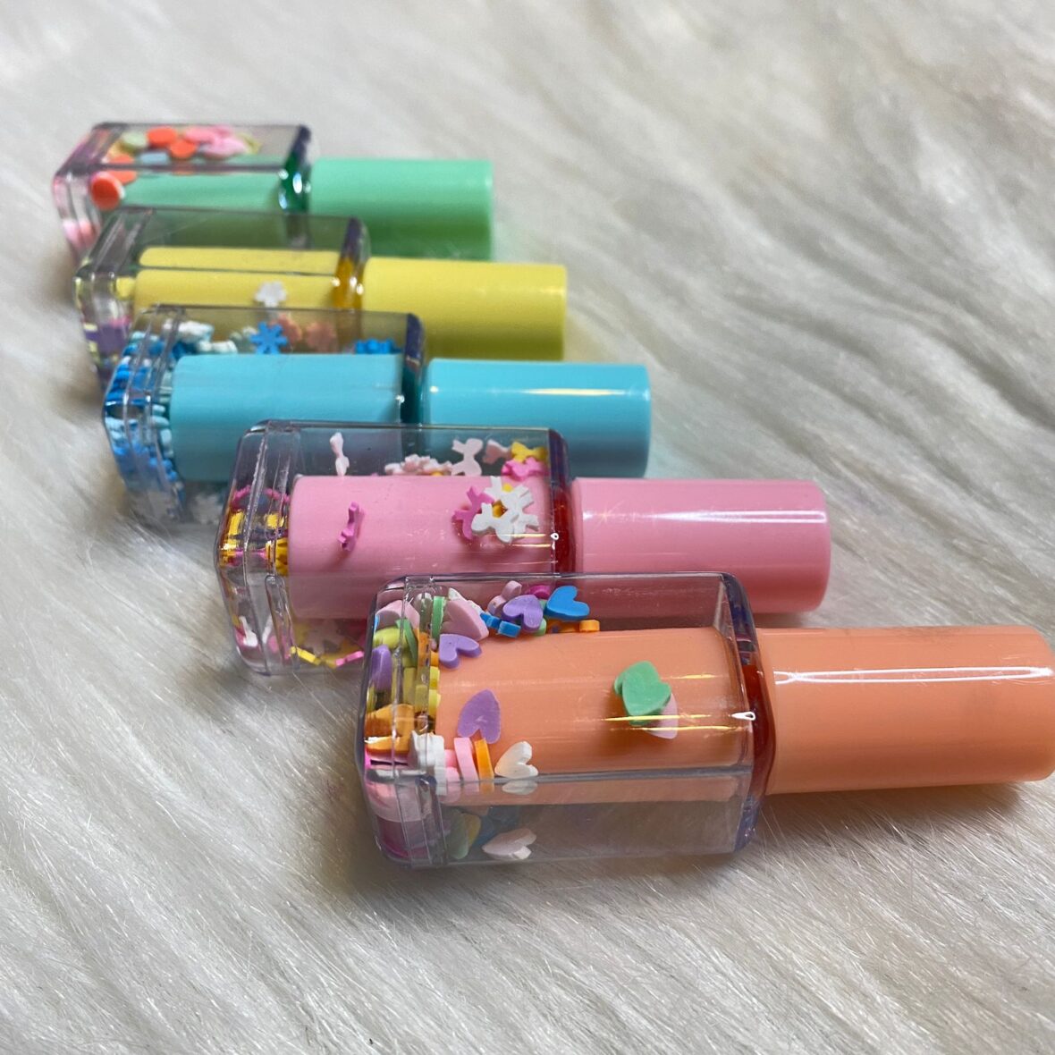 Nail polish highlighter set of 6 in a pack