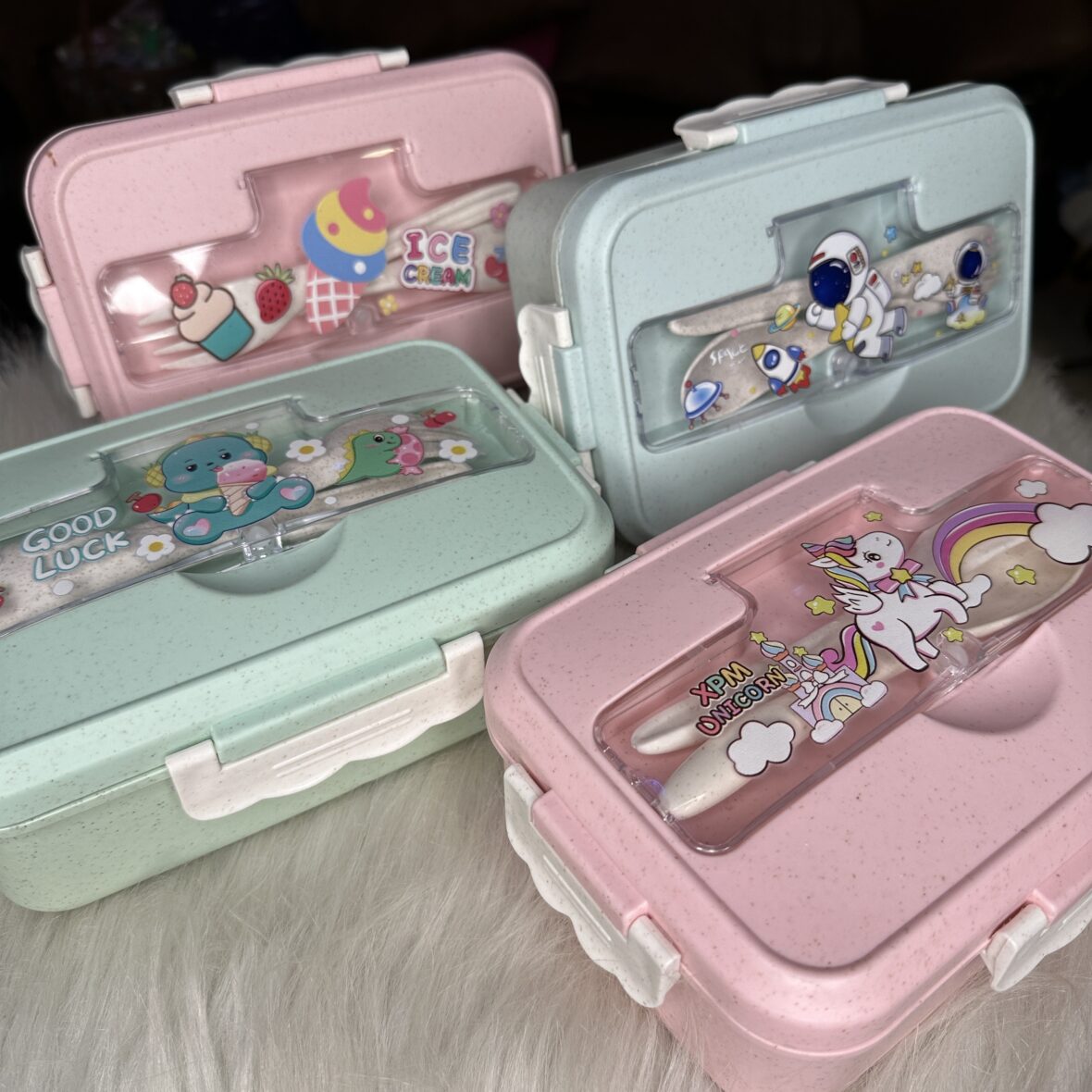 Premium bamboo fiber plastic Lunch box
