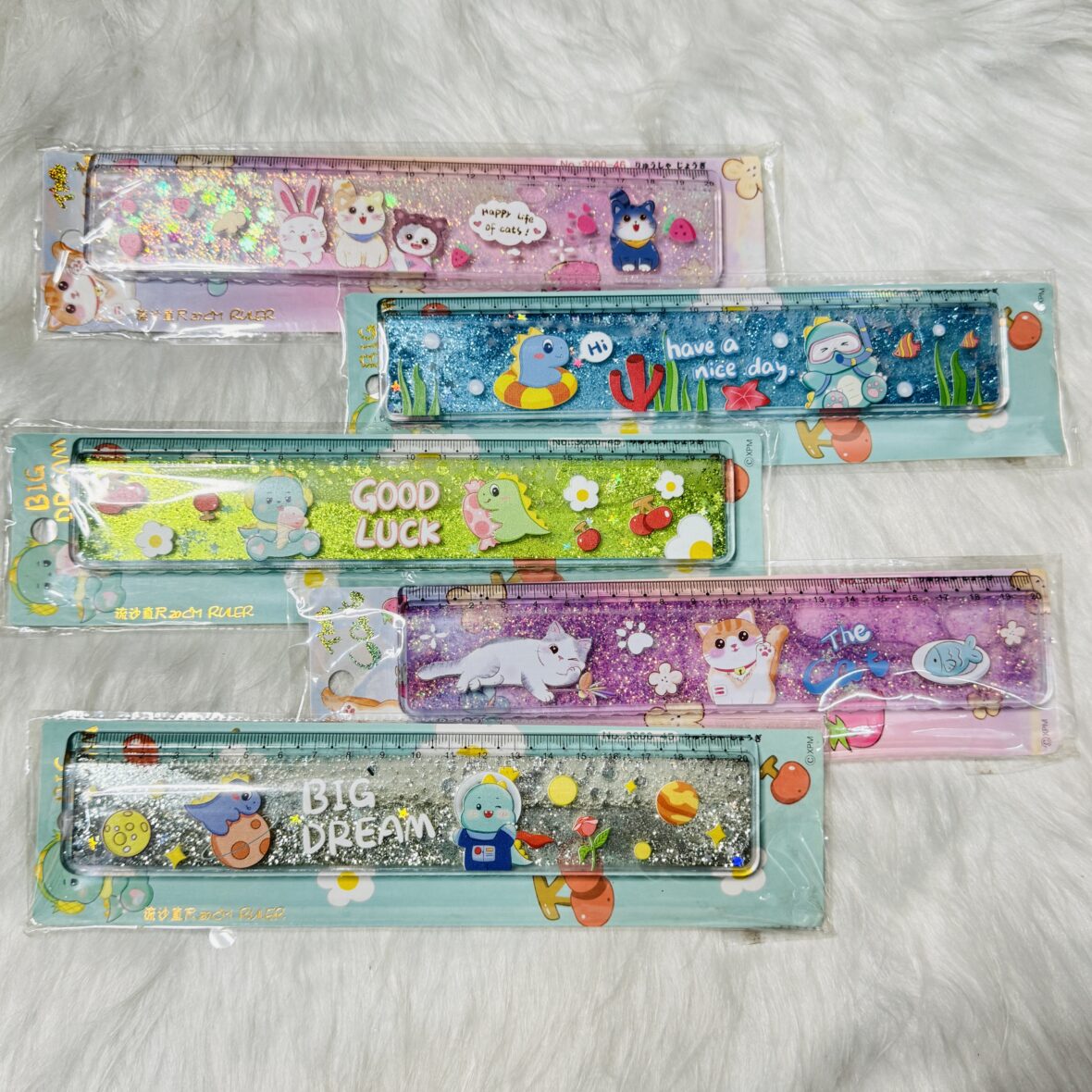 Water Glitter scale