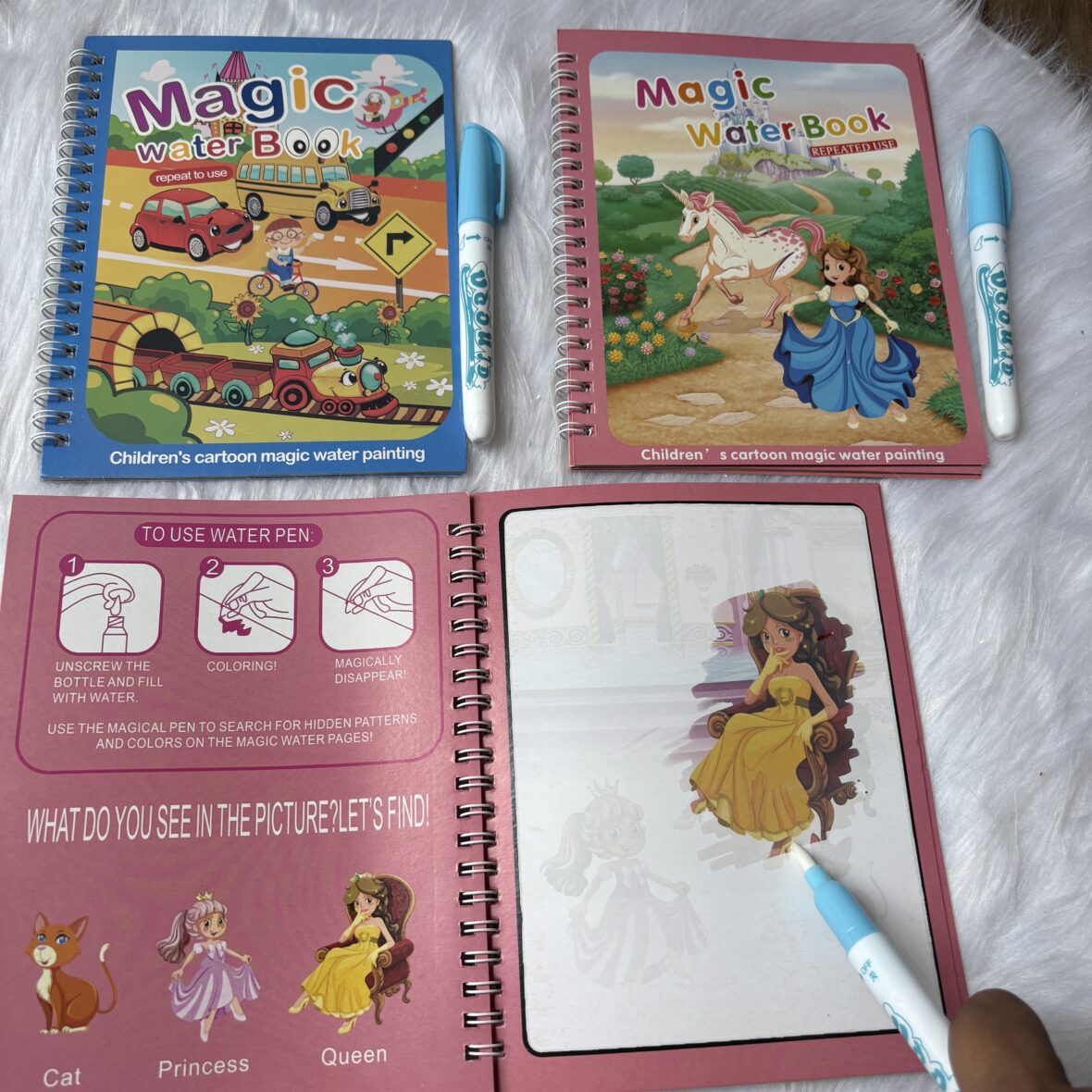 Magic Water Book random