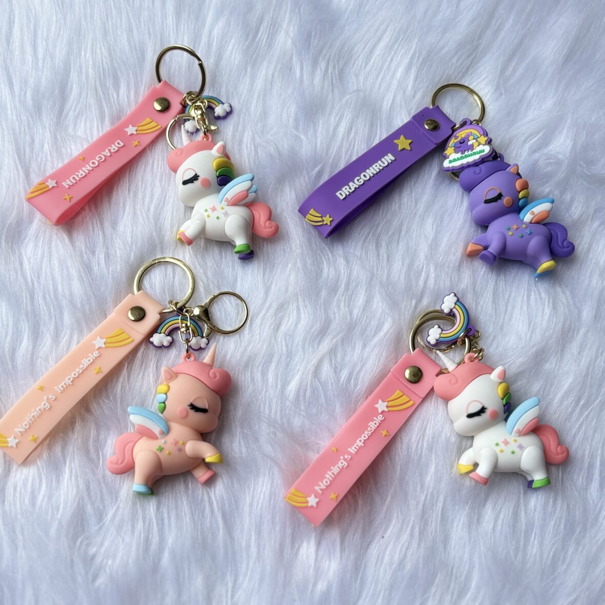 Unicorn Keychain Big