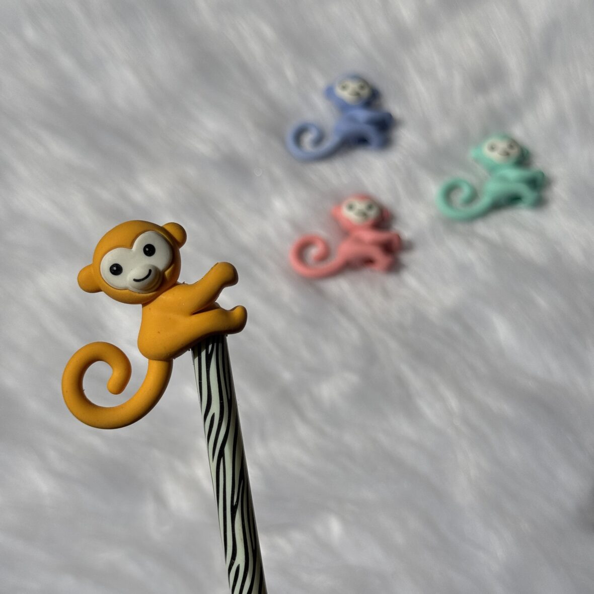 Monkey Eraser (Pencil Topper)