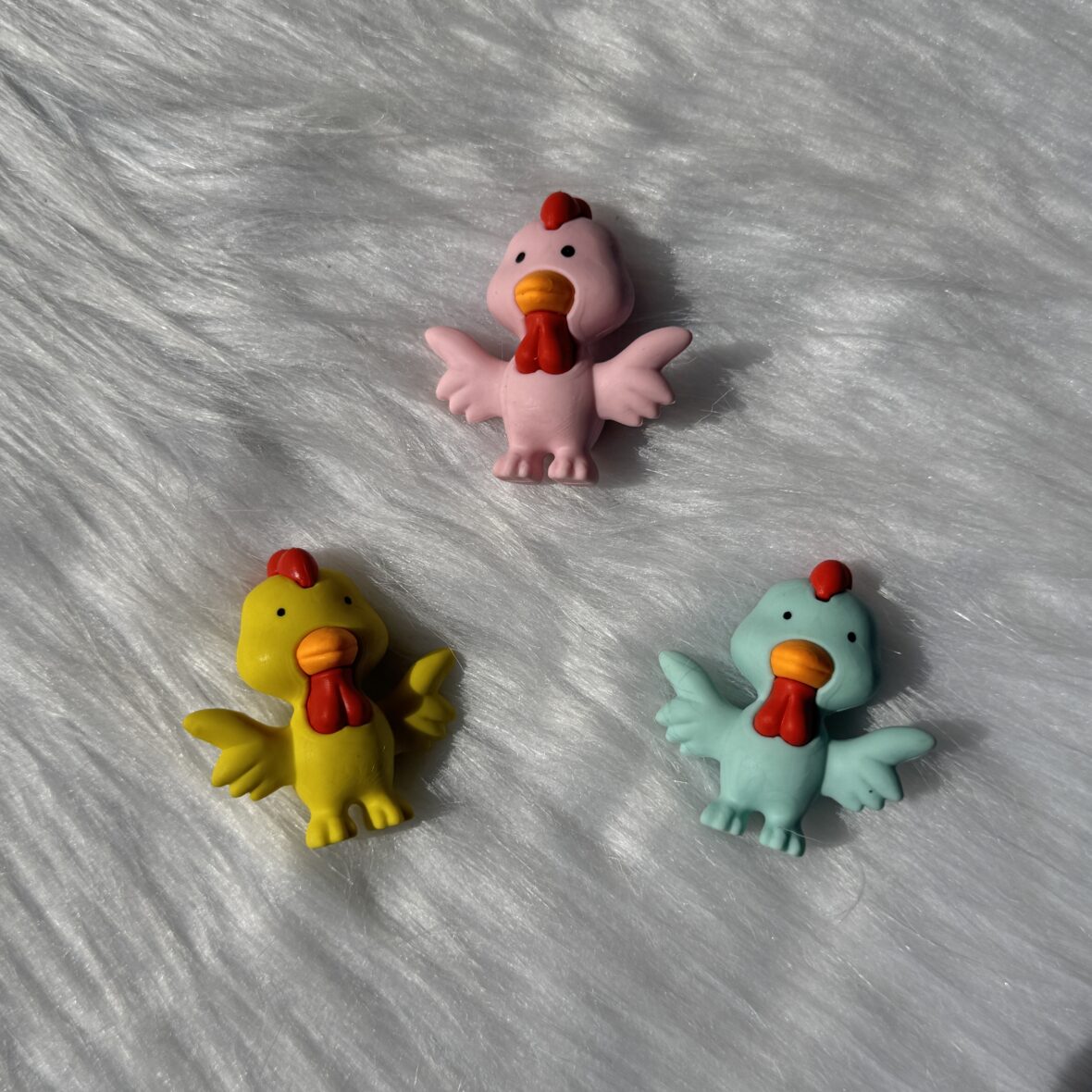 Cute hen Eraser