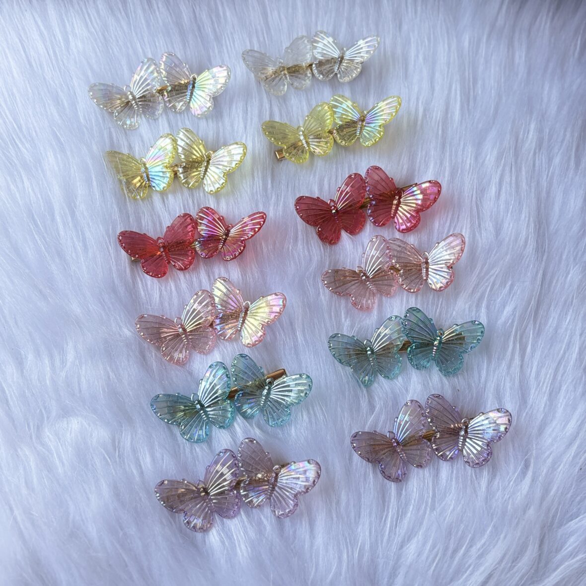 Premium butterfly clip (pair)