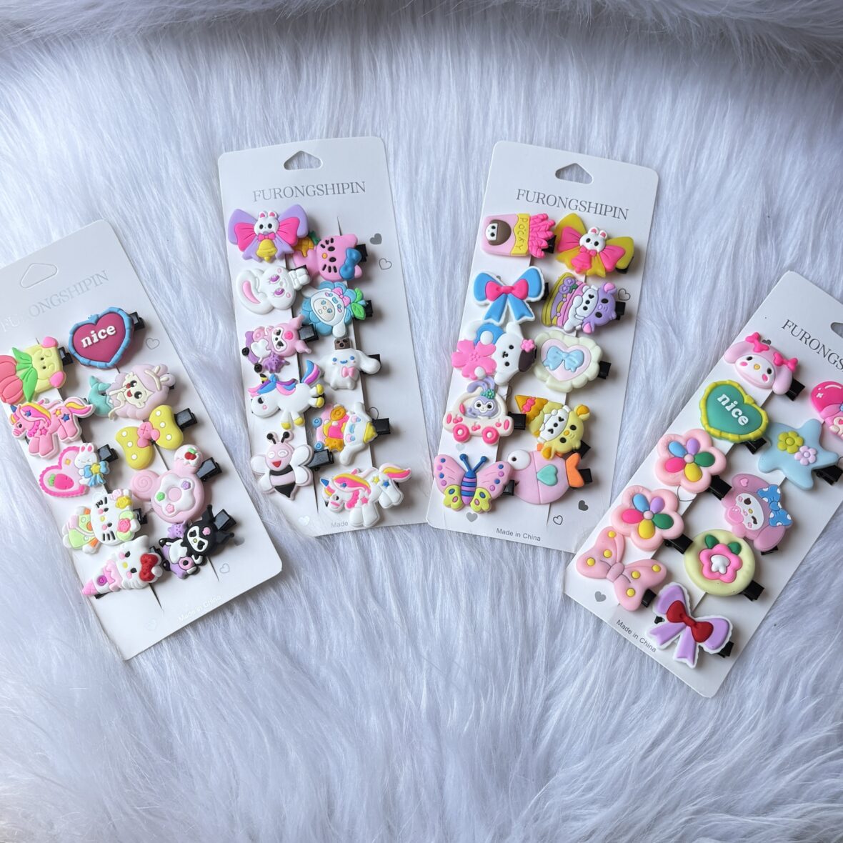 Cute hair clips for kids(random)