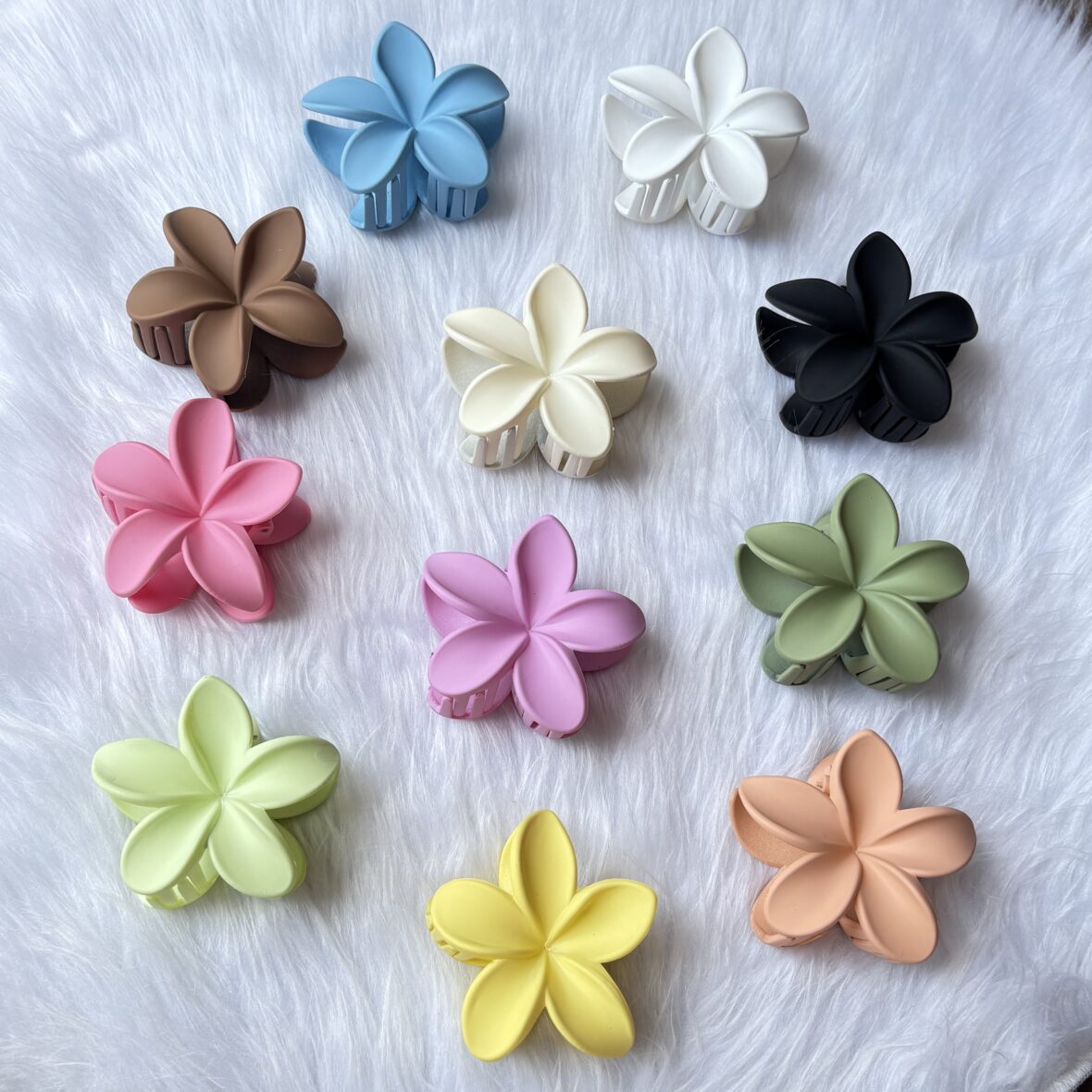 Premium flower shape hair claws(Big)