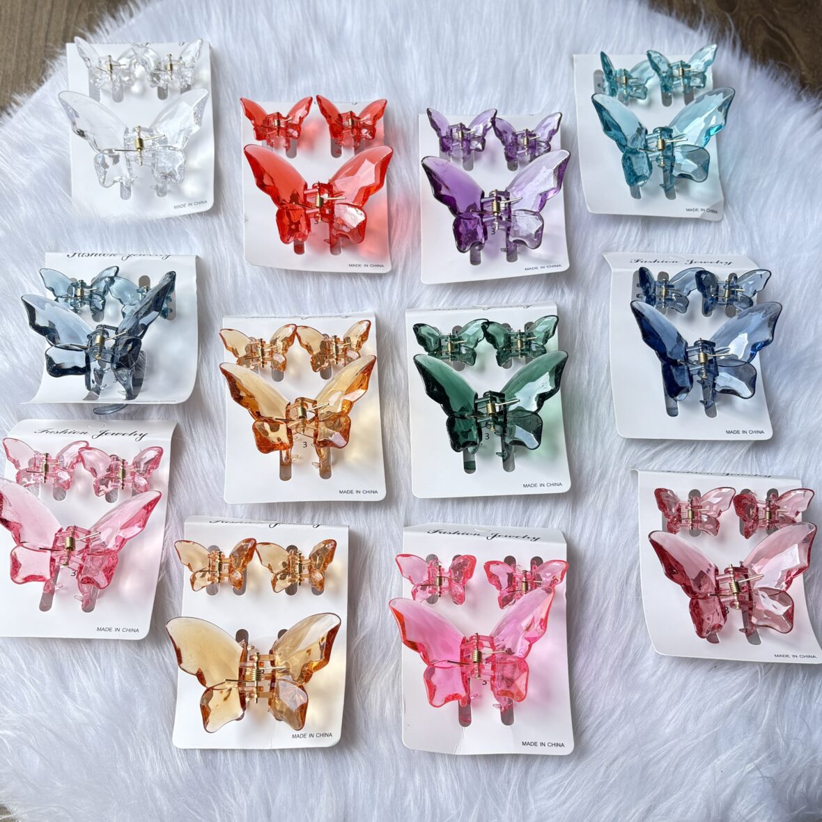 Crystal butterfly claws combo